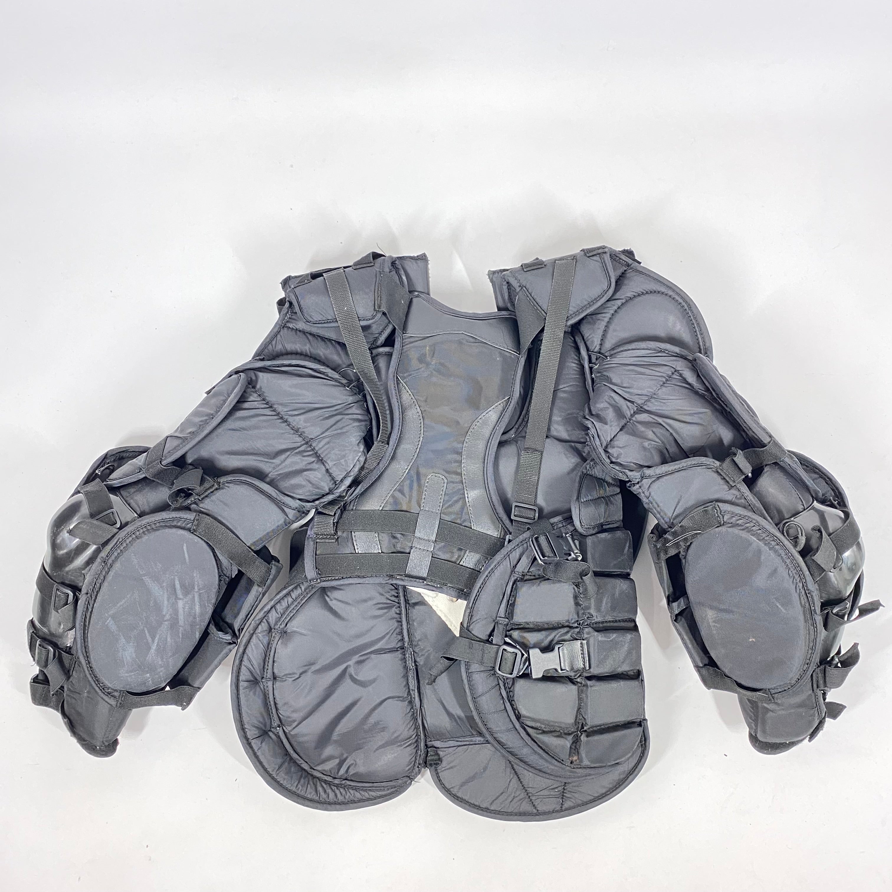 CCM AB Pro - Plastron de gardien de but Pro Stock d'occasion (noir)